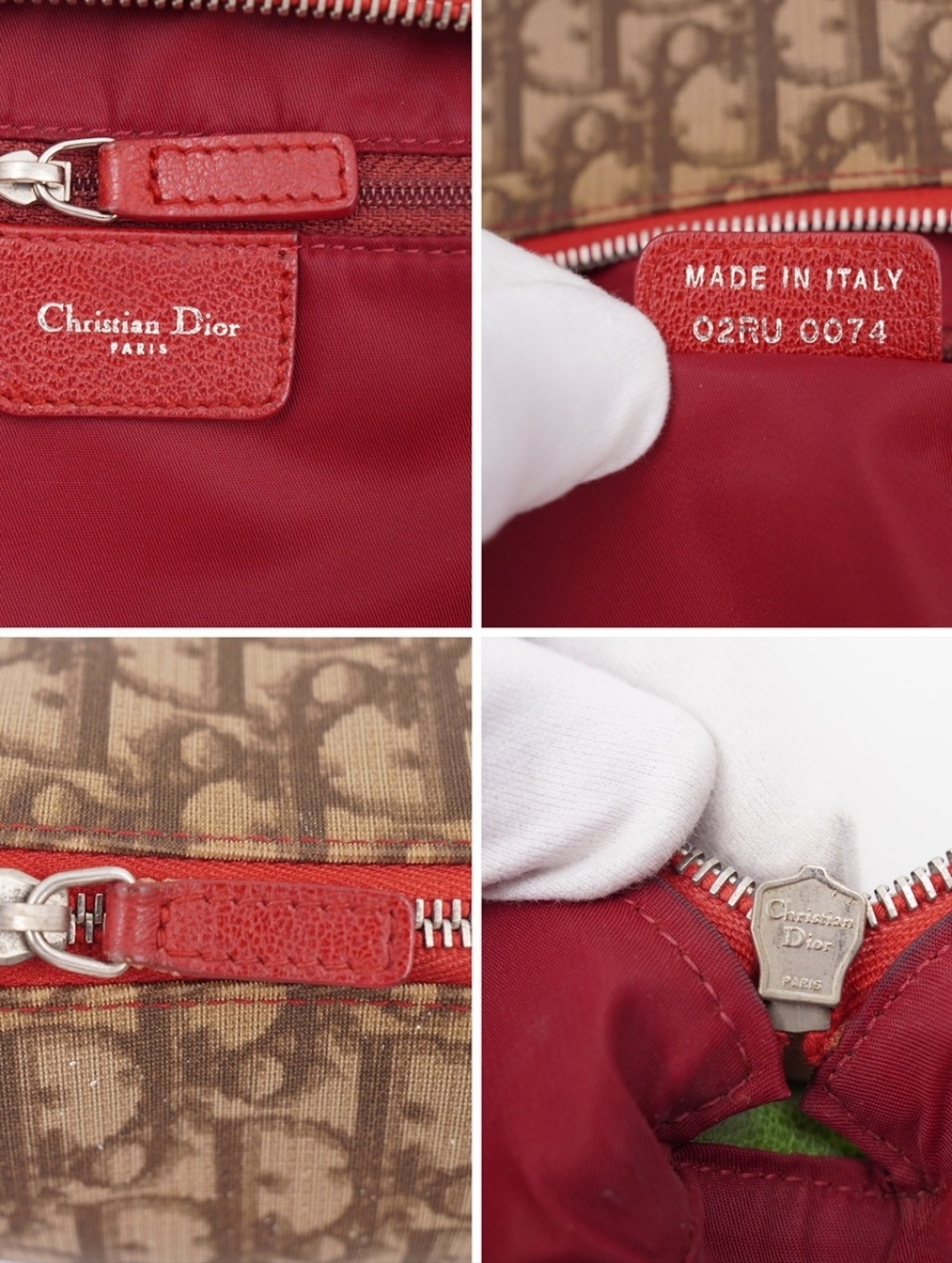CG41 💗 Christian Dior Monogram Rasta Messenger Beige - Picture 9 of 13